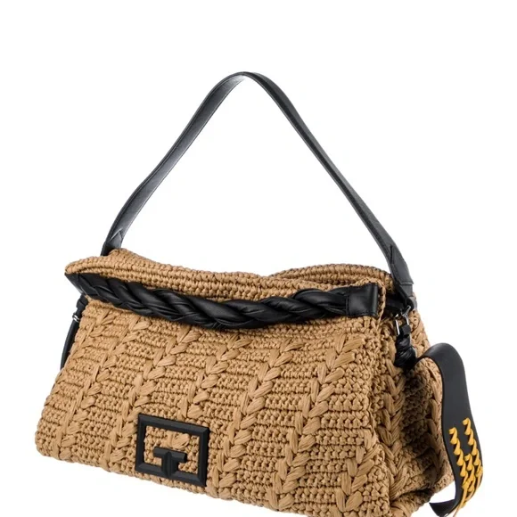 Givenchy ID93 Raffia Shoulder Bag - Picture 3 of 7